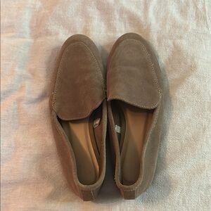 Tan Suede Loafers